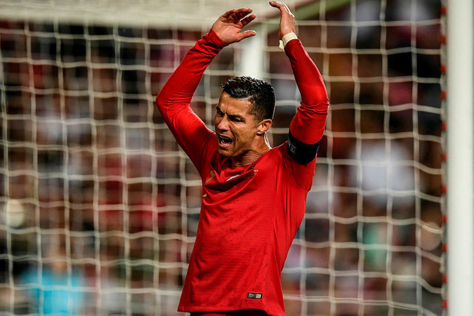 Cristiano Ronaldo átti ekki gott kvöld.