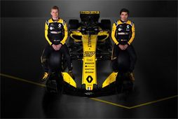 Nico Hülkenberg (t.v.) og Carlos Sainz verða ökumenn Renault í ár.