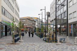 Drengurinn var rændur í miðbænum. Málið er í rannsókn.