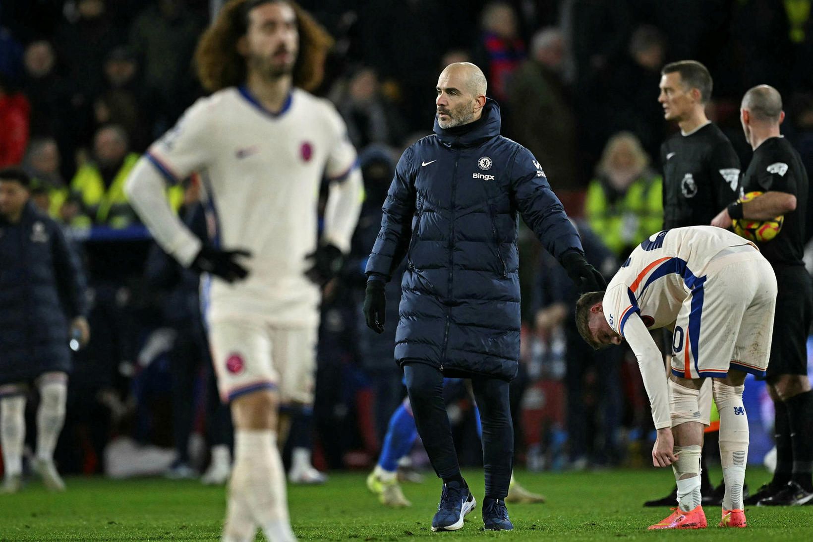 Enzo Maresca stýrir Chelsea.