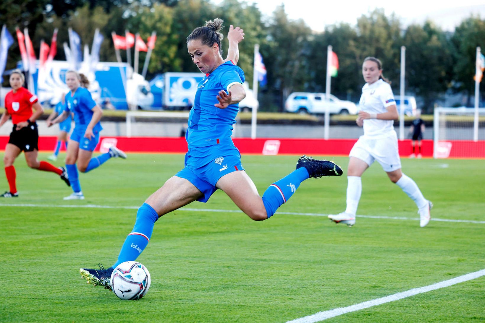 Sara Björk Gunnarsdóttir lék allan leikinn með Juventus.