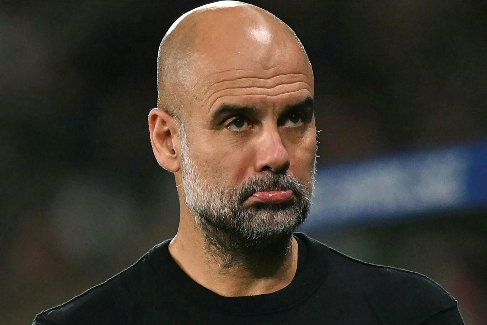 Pep Guardiola er knattspyrnustjóri Manchester City.