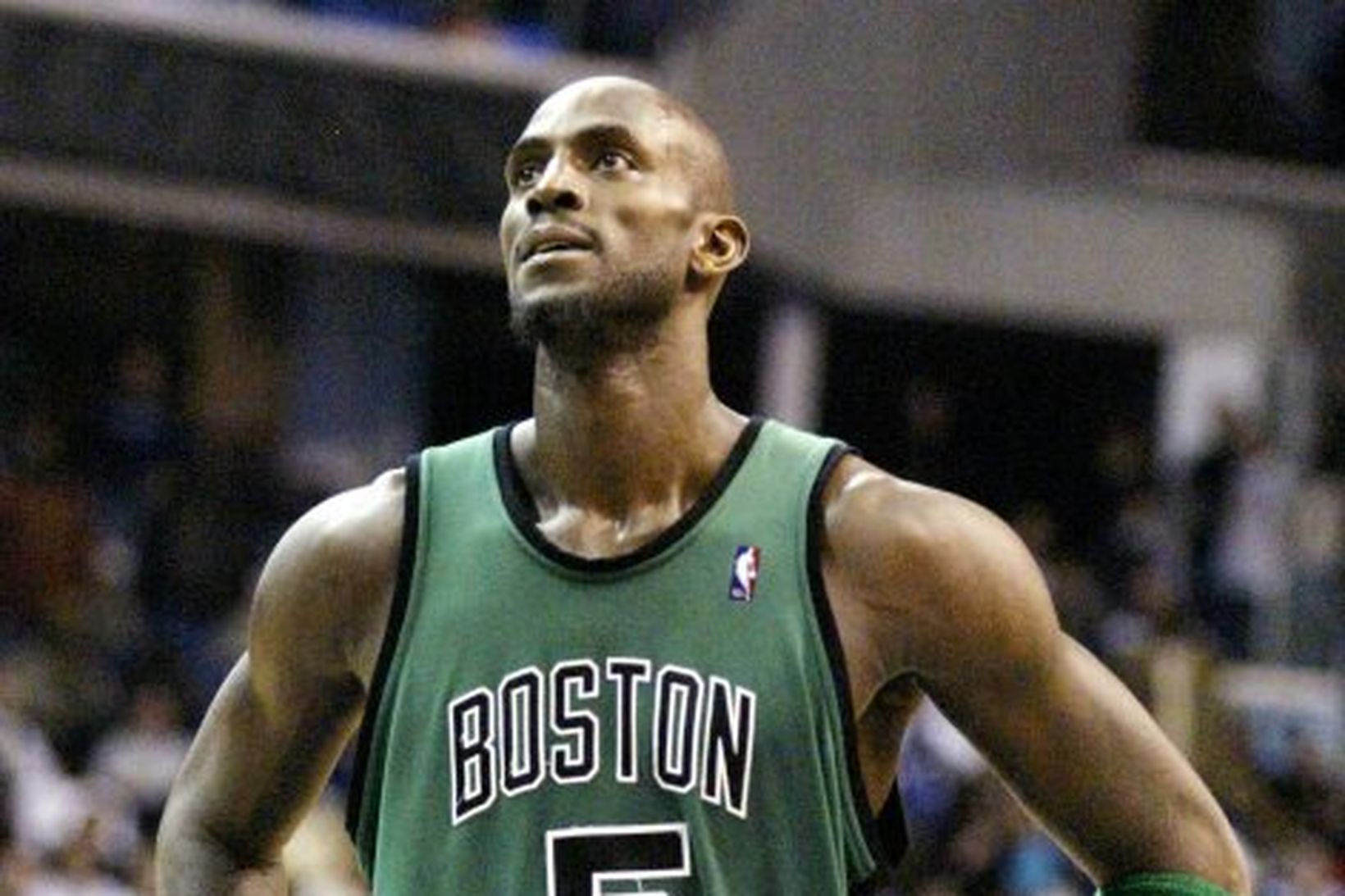 Kevin Garnett leikmaður Boston Celtics.