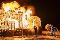 Áramótabrenna á Breiðinni, Snæfellsnesi