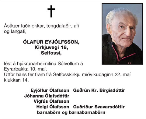 Ólafur Eyjólfsson,