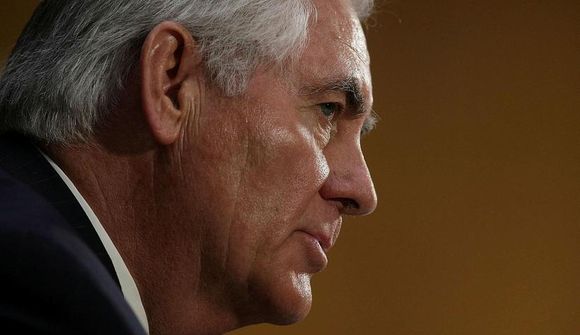 Samþykkir val á Rex Tillerson