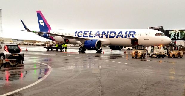 Nýr Airbus-þota Icelandair.