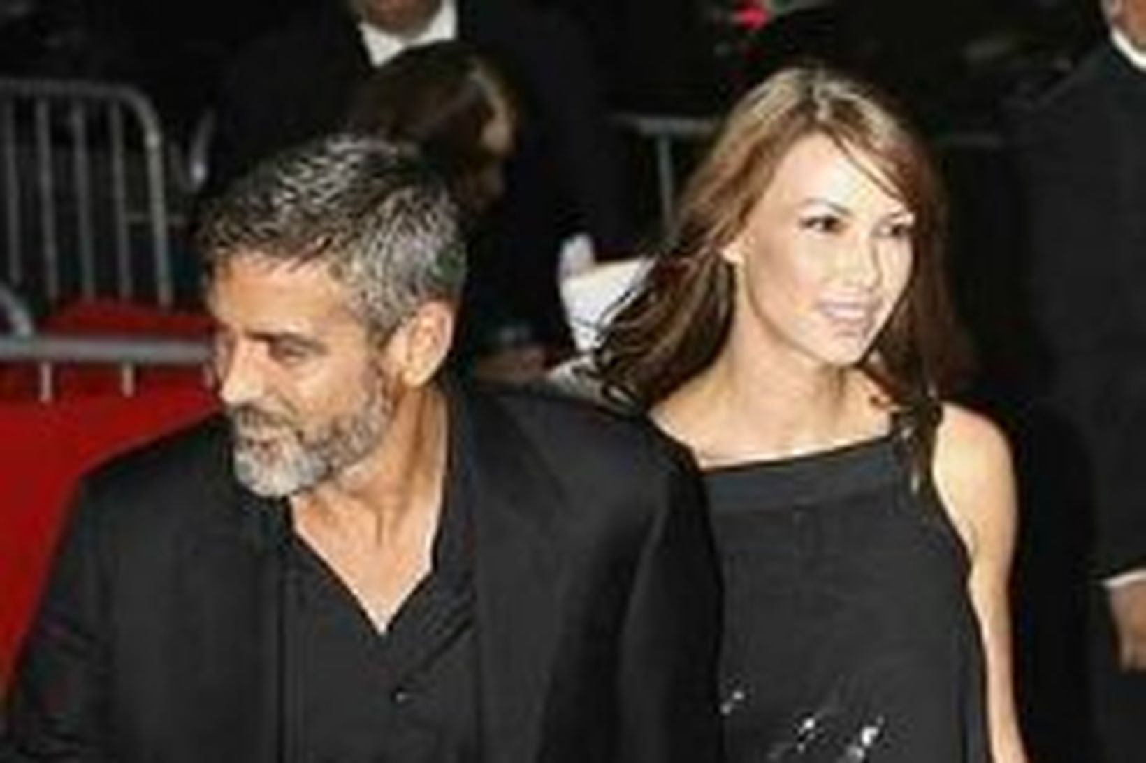 Clooney og Sarah Larsen.