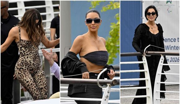 Kardashian-klanið mætt í brúðkaup Bezos