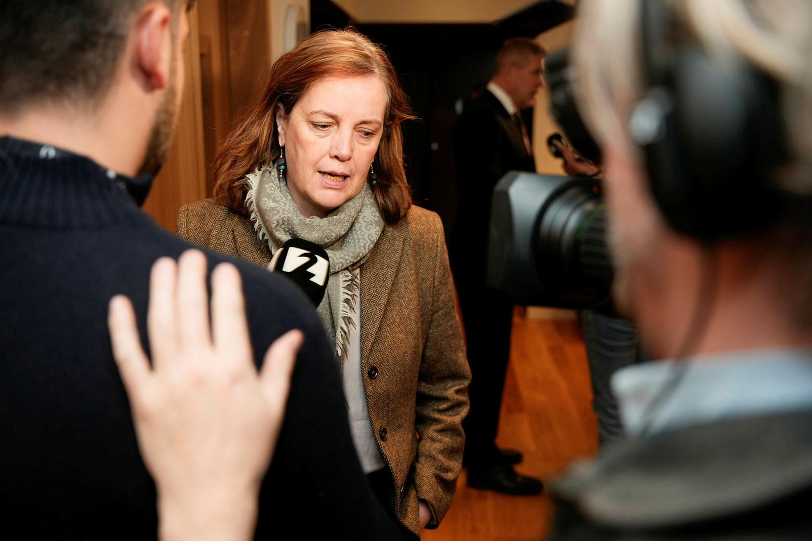 „Það að ég fæ síðan niðurstöðu frá fagráði um dýravelferð, …