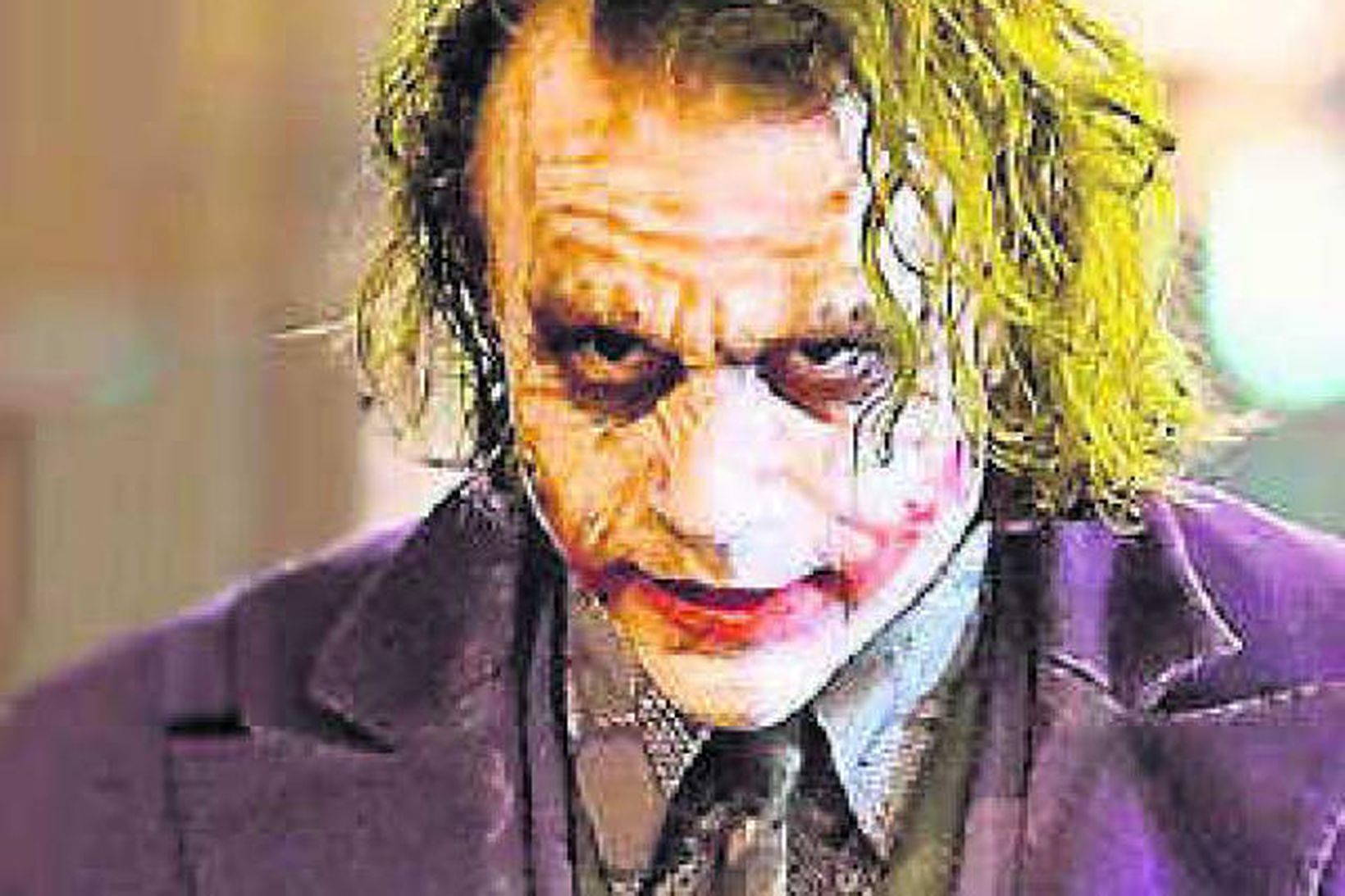 Heath Ledger í hluverki sínu í The Dark Knight.