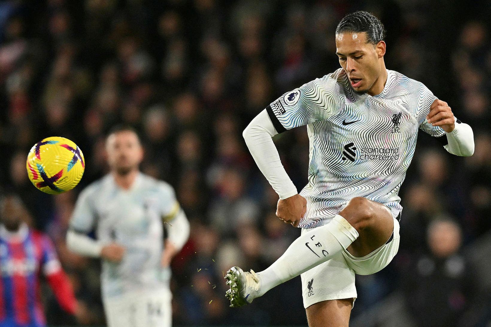 Virgil van Dijk í leik með Liverpool gegn Crystal Palace …