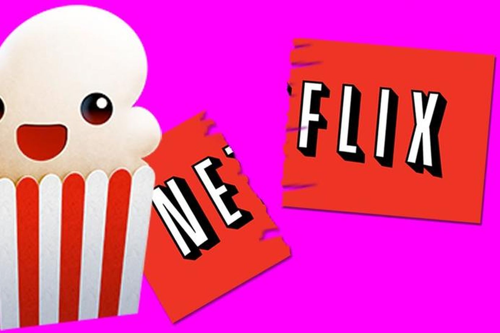 Popcorn Time ógnar Netflix.
