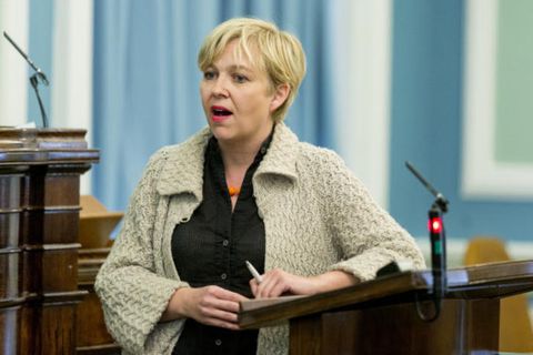 Sig­ríður Ingibjörg Inga­dótt­ir, MP for the Social Democratic Alliance.