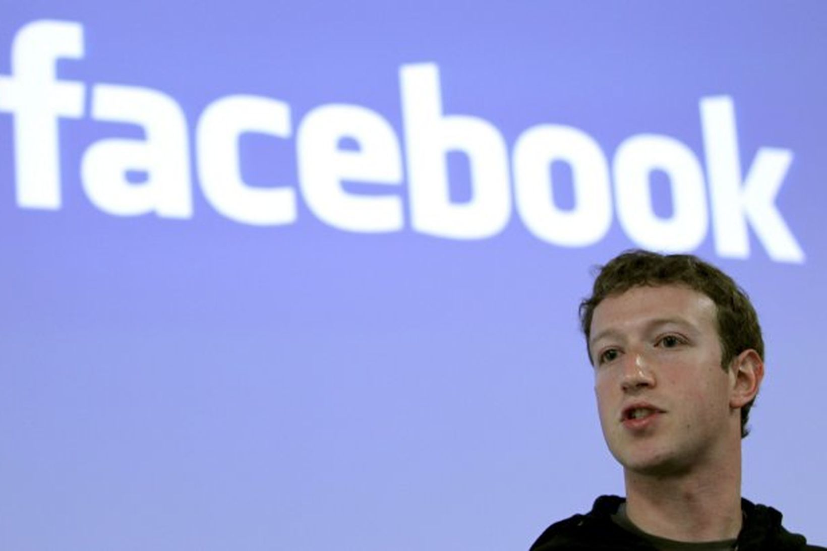 Mark Zuckerberg, stofnandi, eigandi og forstjóri facebook.