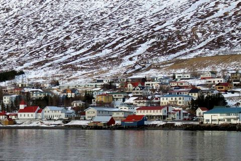 Neskaupstaður. Guðmundur segir mikinn samhug ríkja þar á bæ.