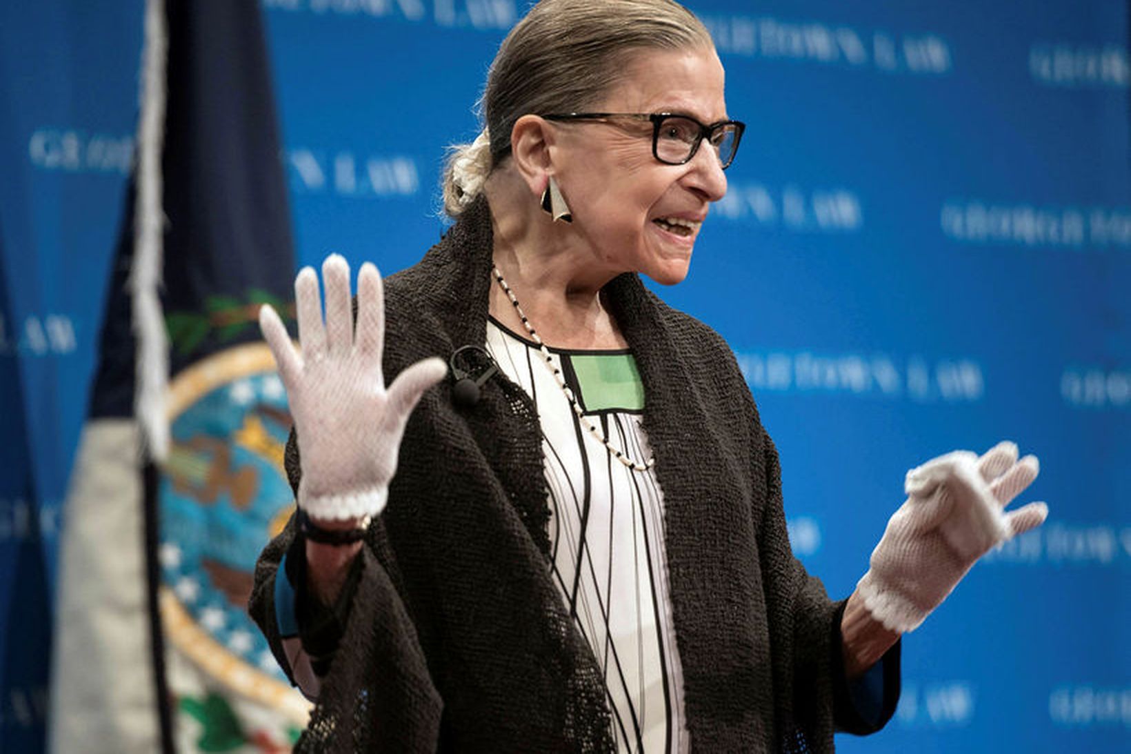 Ruth Bader Ginsburg.