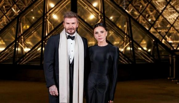 Beckham-hjónin á huggulegu stefnumóti í París