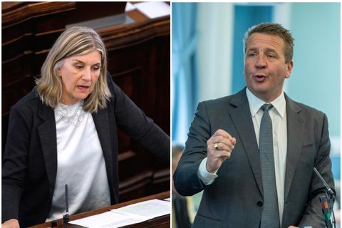 Hanna Katrín og Guðlaugur Þór á samsettri mynd.