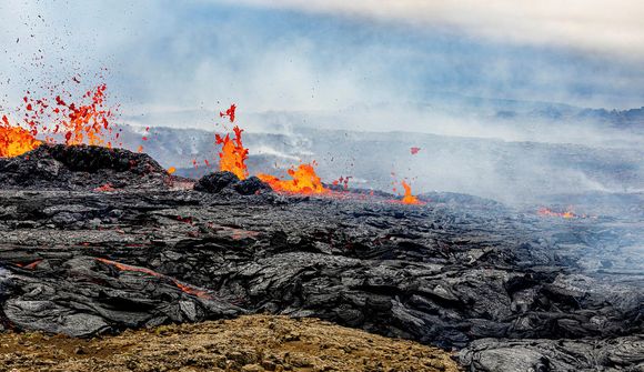 Virknin einskorðast við nokkra gíga