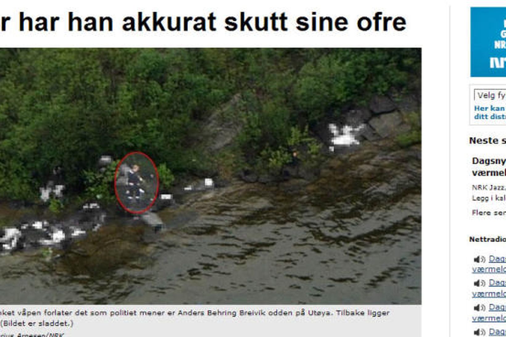 Vefur NRK