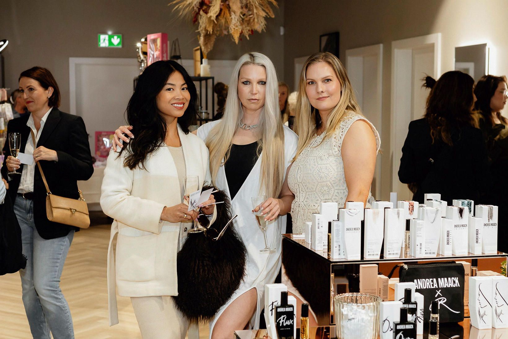 Pattra Sriyanonge, Andrea Maack og Rakel Guðbjartsdóttir.