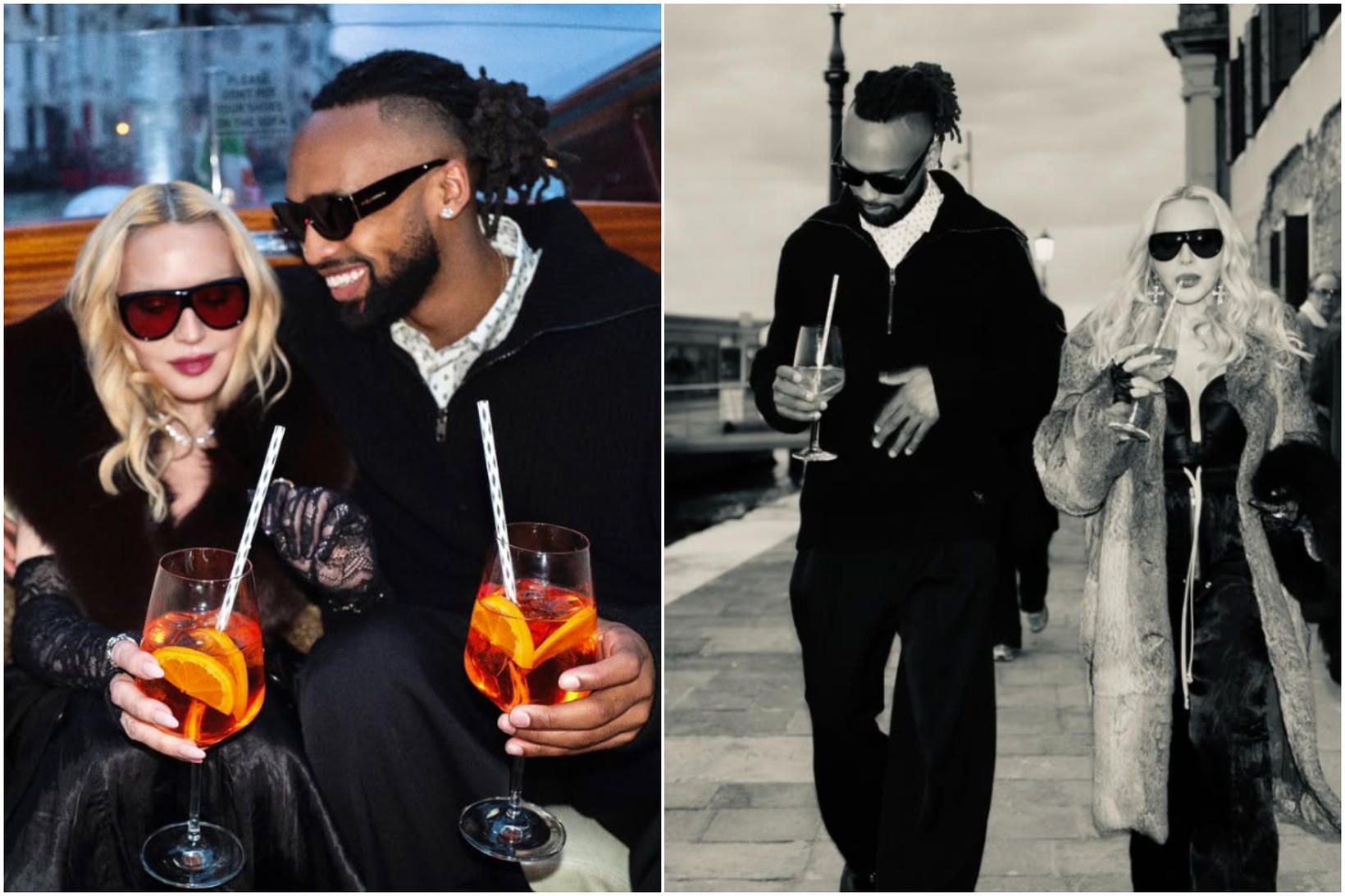 Madonna nýtur lífsins með 29 ára kærasta