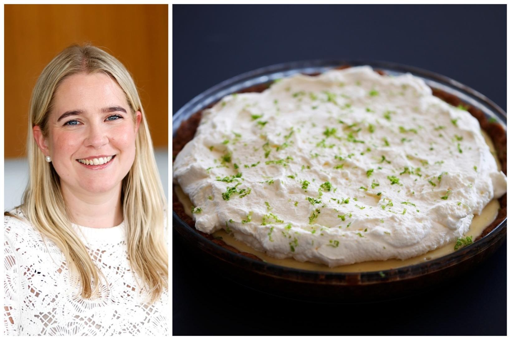 Unaðslegt „Key lime pie“ Bryndísar í netöryggissveitinni