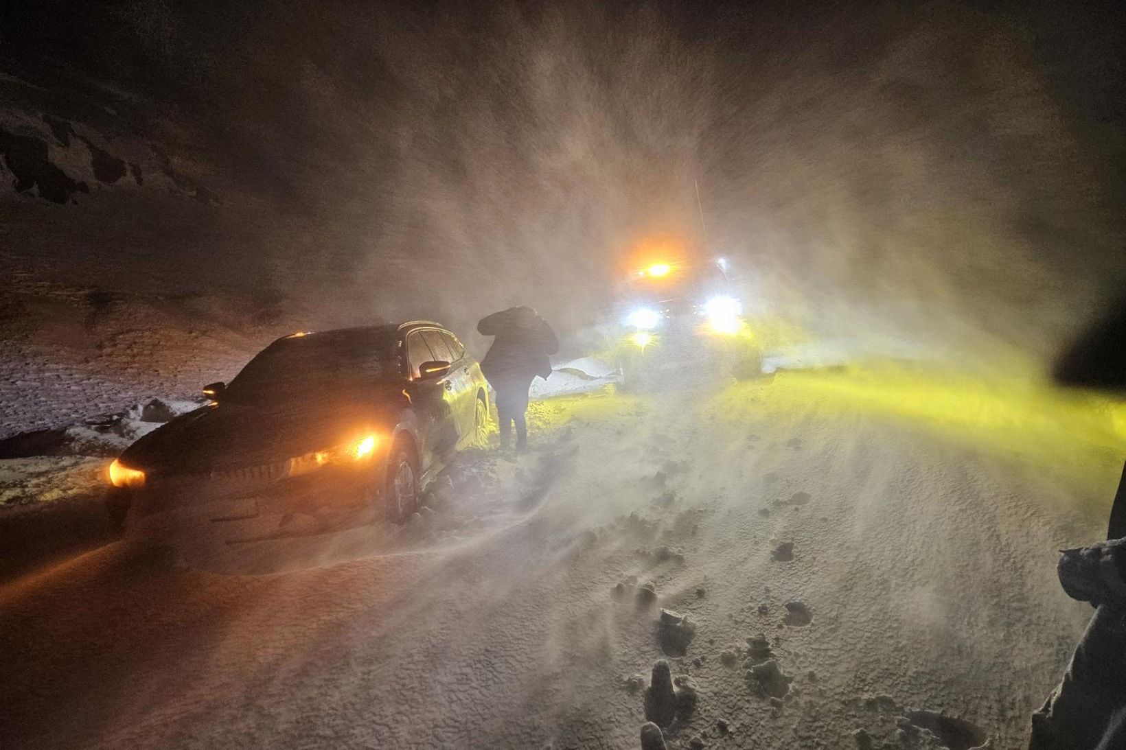 Vegum til og frá höfuðborgarsvæðinu lokað í nótt