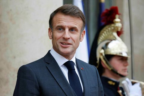 Emmanuel Macron, forseti Frakklands.