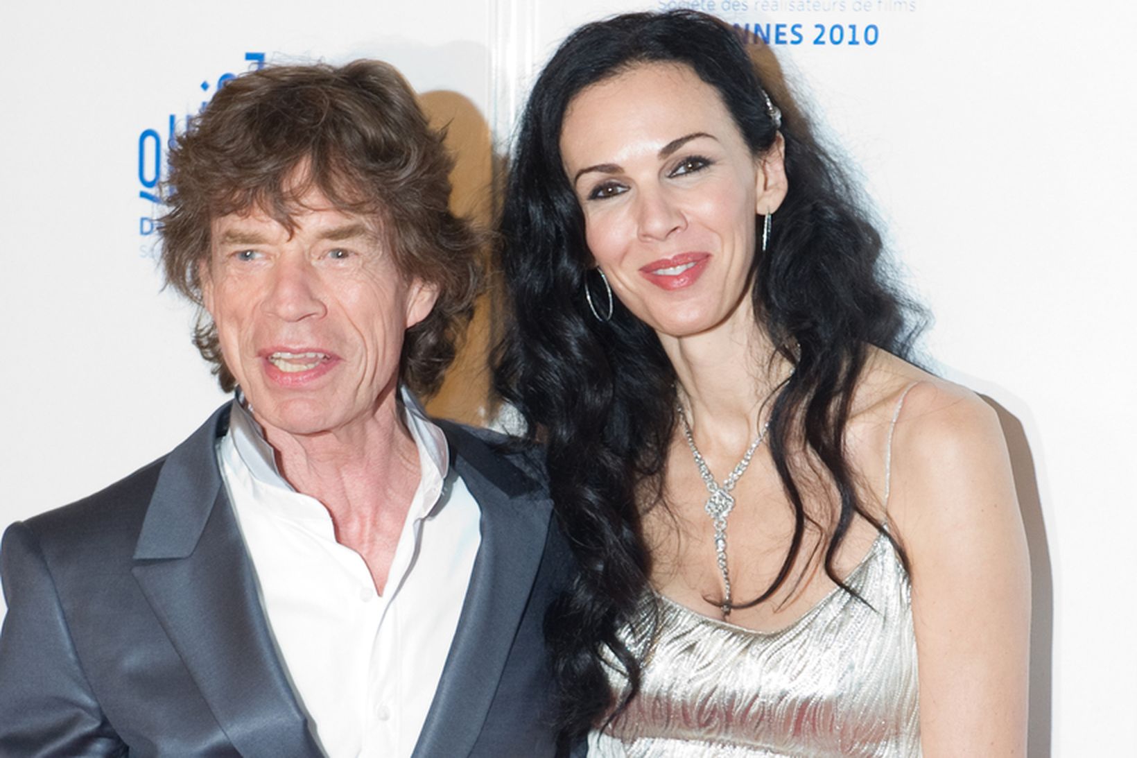 Mick Jagger og L'Wren Scott.