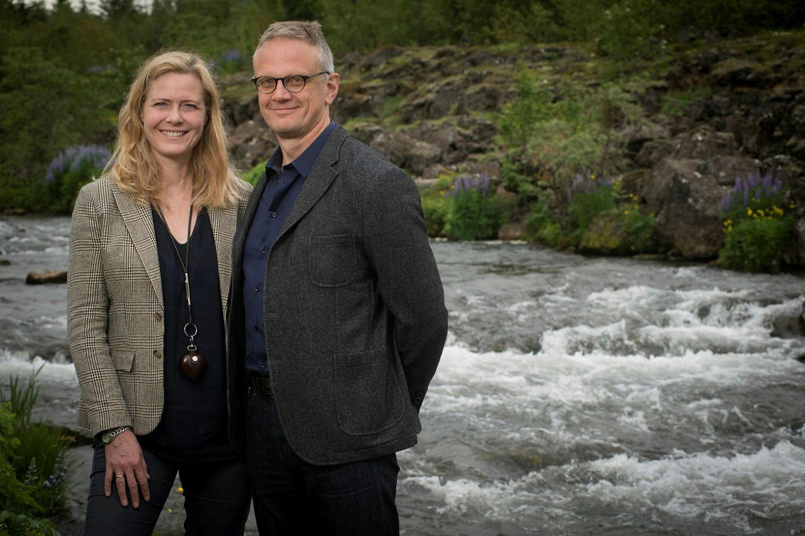 Erling Aspelund og Kristín Björnsdóttir reka Iceland Encounter.