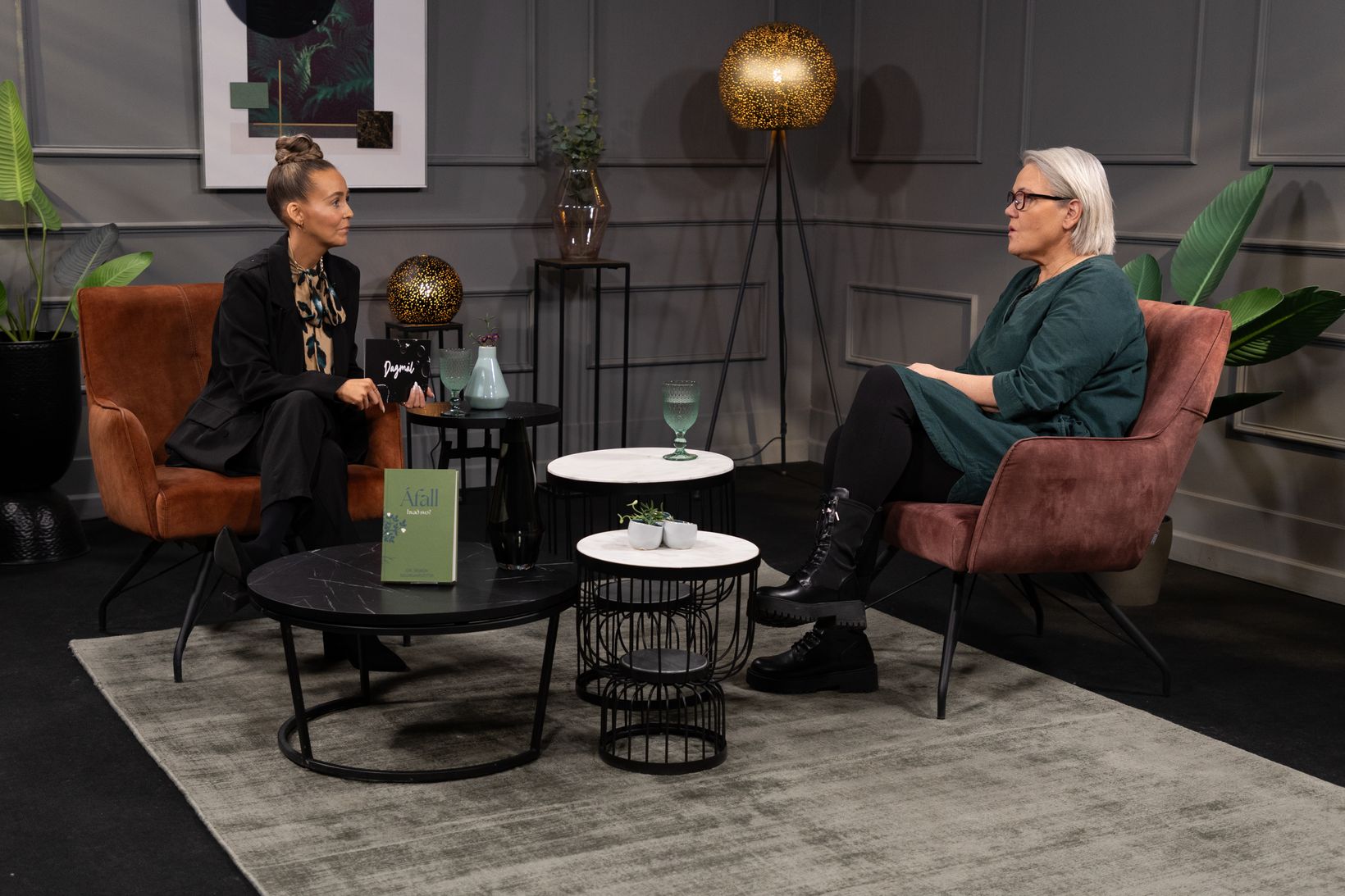 „Geturðu sagt mér hvað er að mér?“