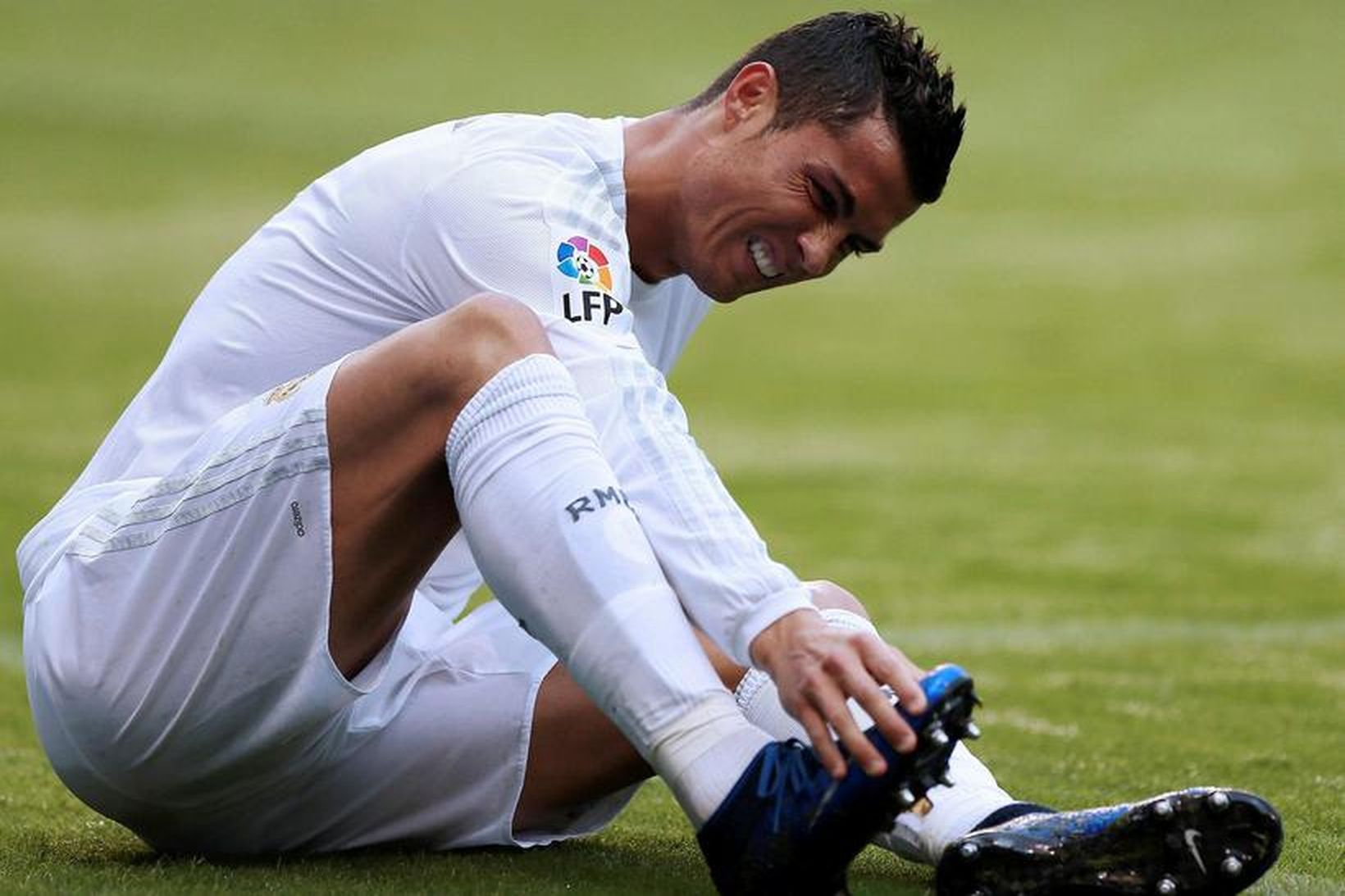 Cristiano Ronaldo kveinkar sér.