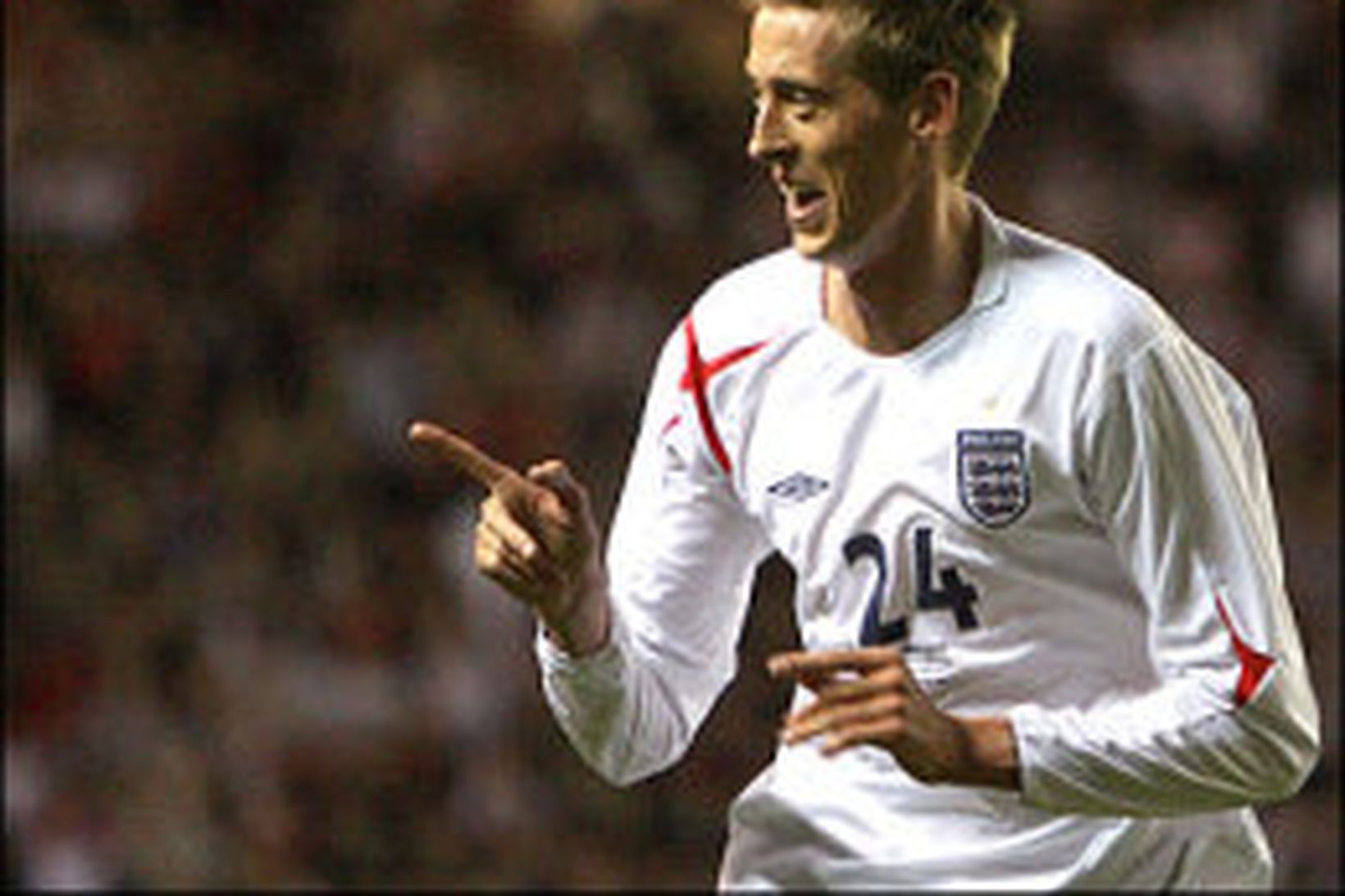 Peter Crouch verður væntanlega í byrjunarliði Englendinga gegn Rússum annað …