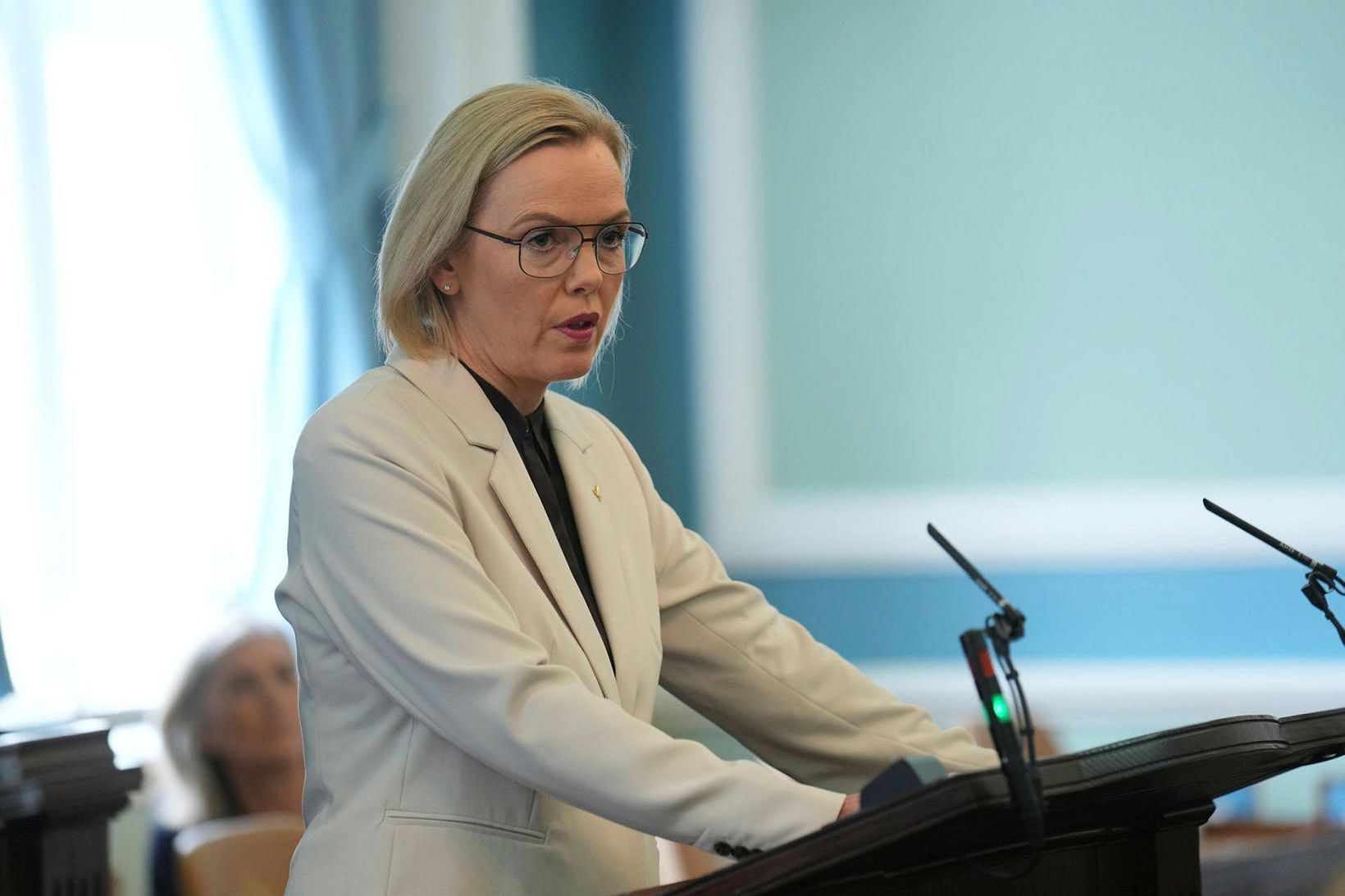 Guðrún Hafsteinsdóttir, formaður Sjálfstæðisflokksins.