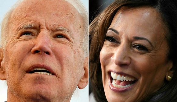 Harris lýsir yfir stuðningi við Biden
