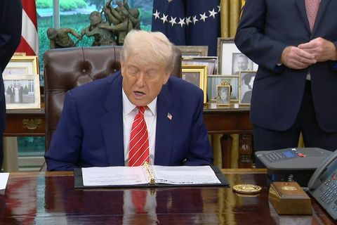 Trump semur við Breta