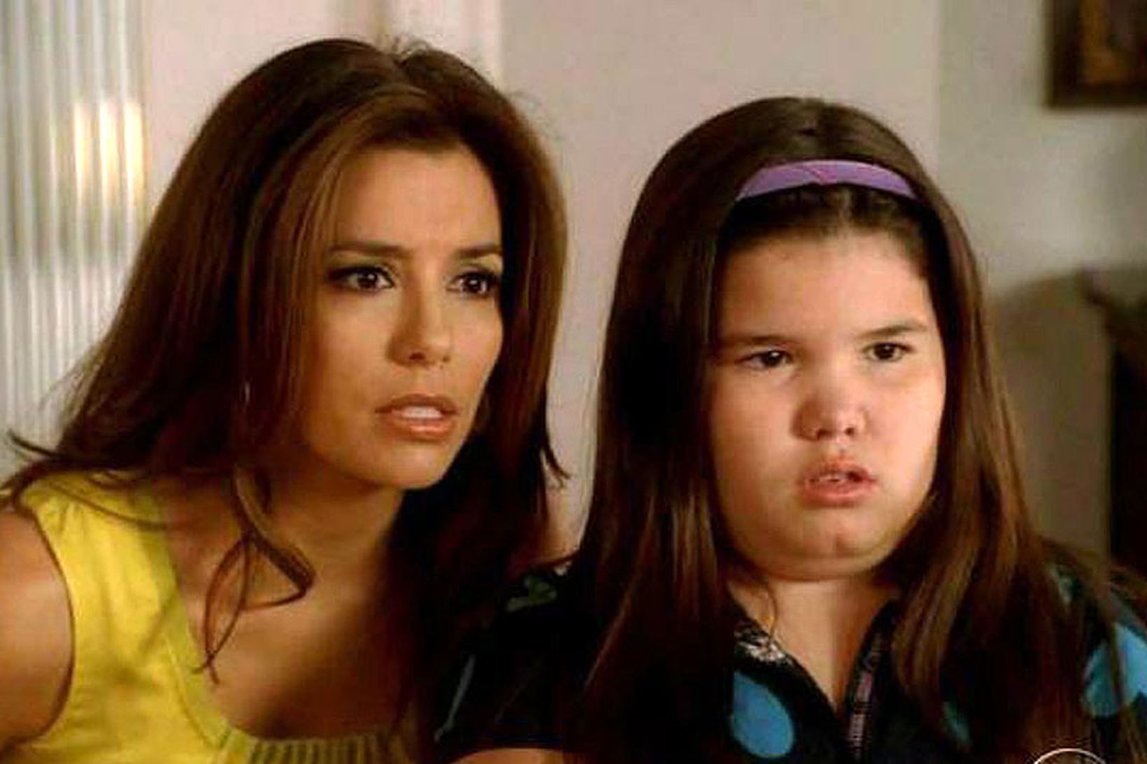 Eva Longoria og sjónvarpsdóttir hennar, Madison De La Garza.