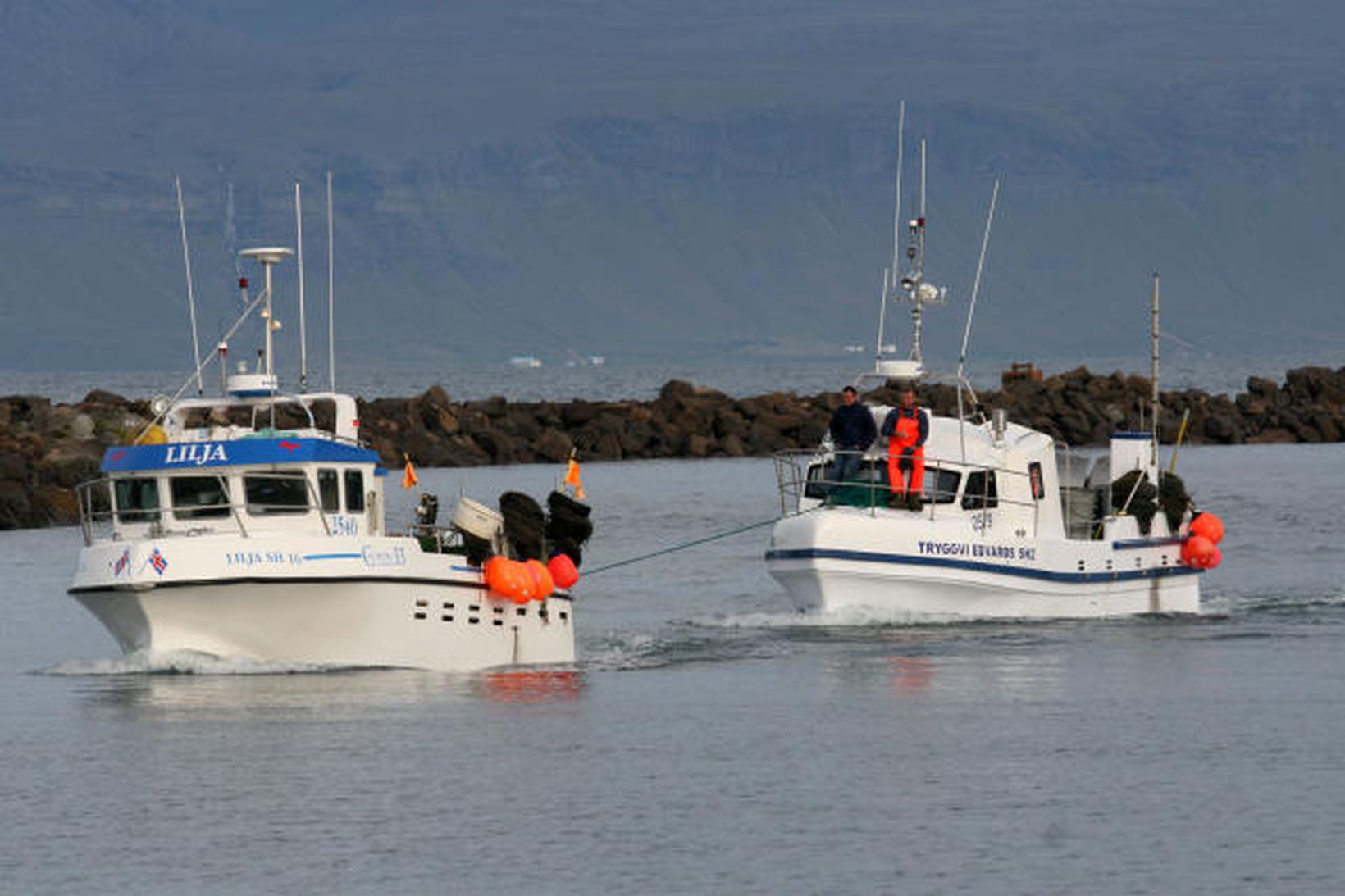 Lilja dregur Tryggva Eðvarðs í land.