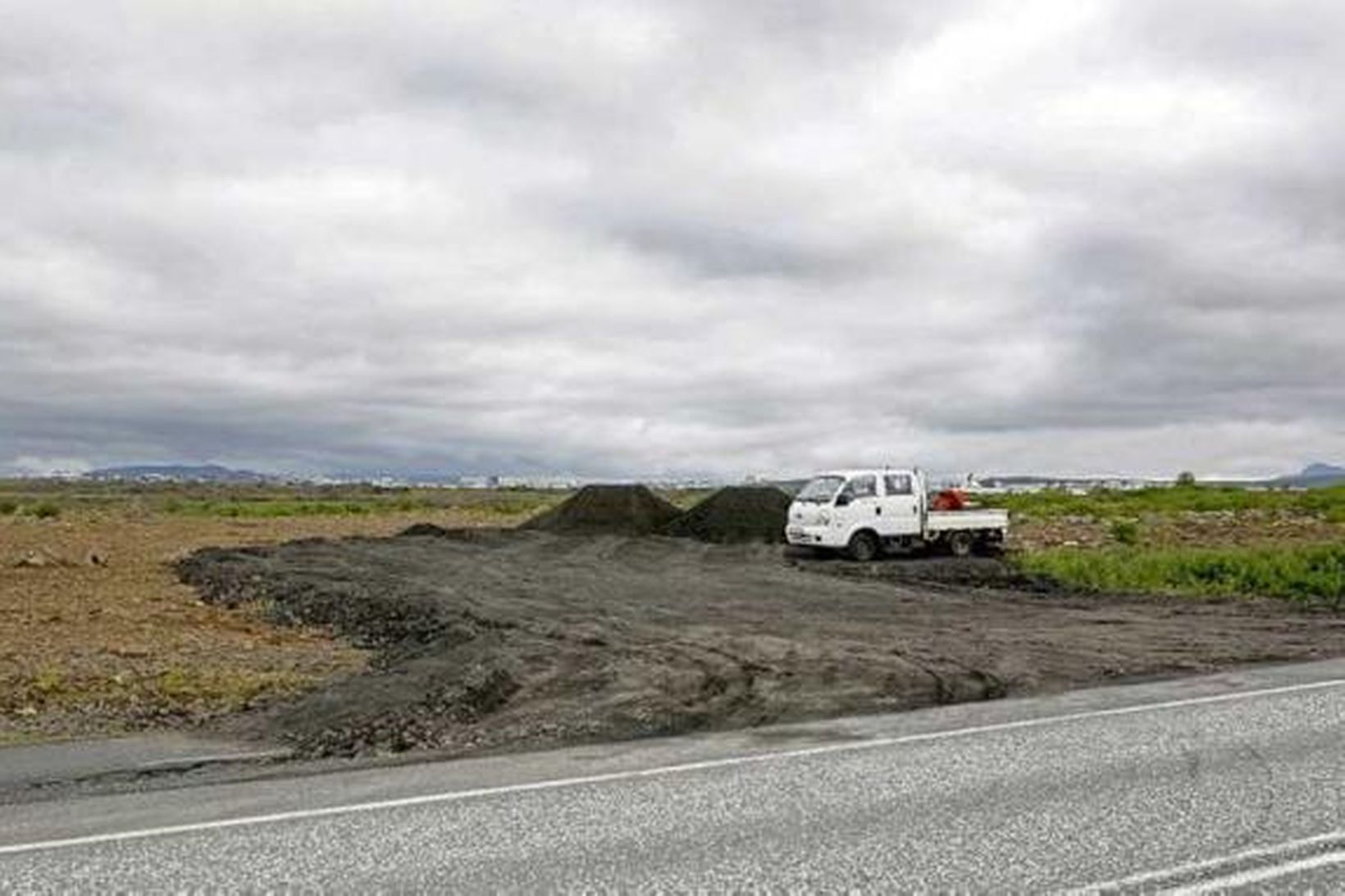 Hart hefur verið deilt um lagningu Álftanesvegar um Gálgahraun, en …