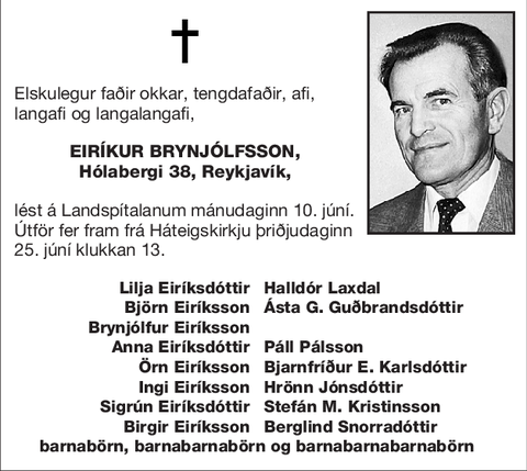 Eiríkur Brynjólfsson,