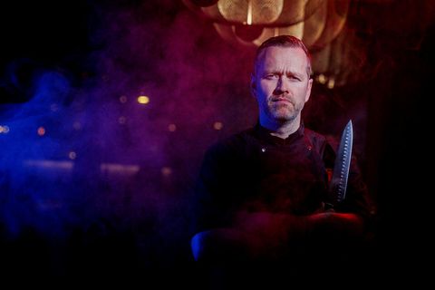 Eyþór Rúnarsson yfirkokkur hjá Múlakaffi kann listina að gera góðar nautasteikur sem bragð er af.