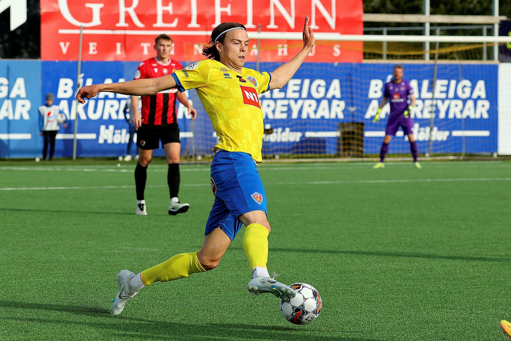 Nökkvi Þeyr Þórisson skoraði mark Beerschot.