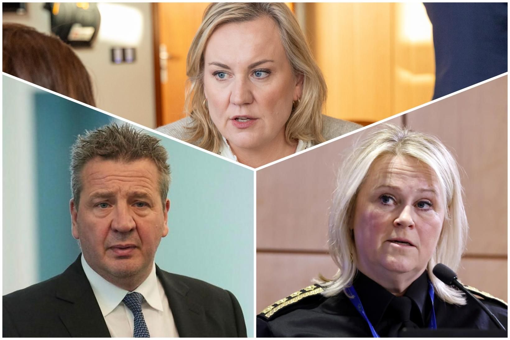 Tókust á um afsögn Sigríðar