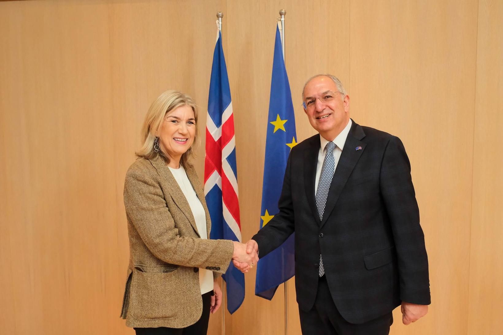 Hanna Katrín fundaði með sjávarútvegsstjóra ESB