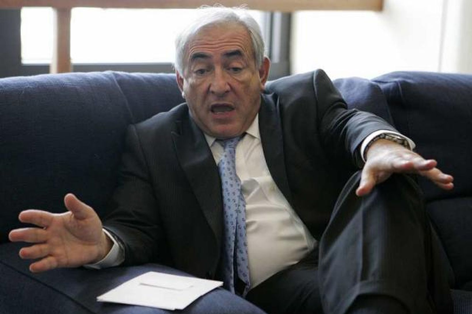 Dominique Strauss-Kahn, framkvæmdastjóri Alþjóðagjaldeyrissjóðsins.