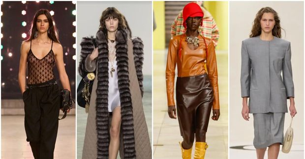 Isabel Marant, Chloé, Miu Miu og Calvin Klein.