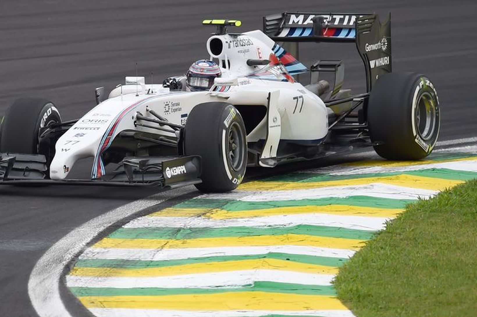 Valtteri Bottas á Williamsbílnum í Sao Paulo í Brasilíu fyrir …