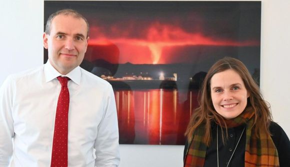 Guðni og Katrín funduðu í morgun
